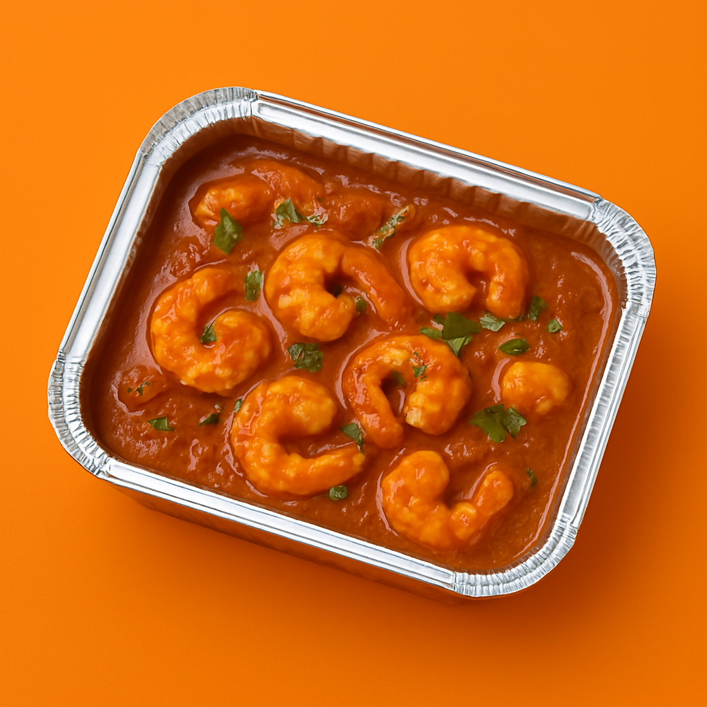 Shrimp Curry Tray